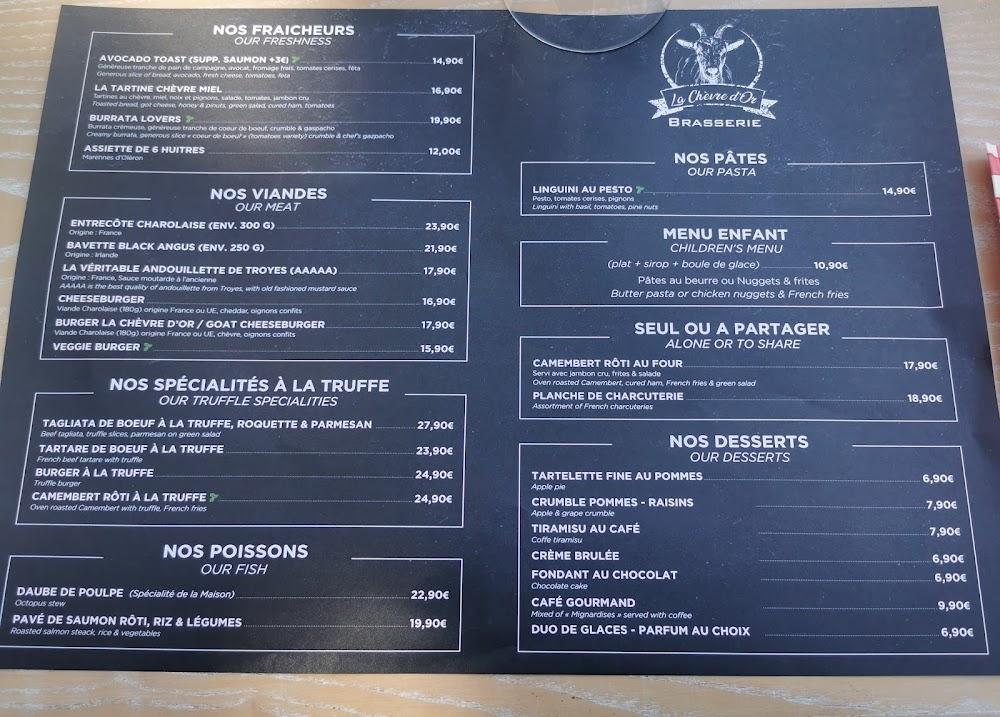la chèvre d'or - Menu Image 2